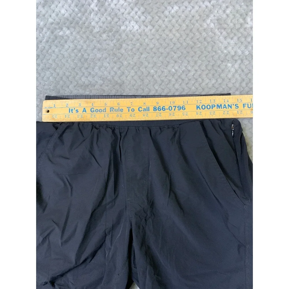 Rhone Mens Black Athletic Training Shorts 7 Inch Inseam Size Medium M Activewear